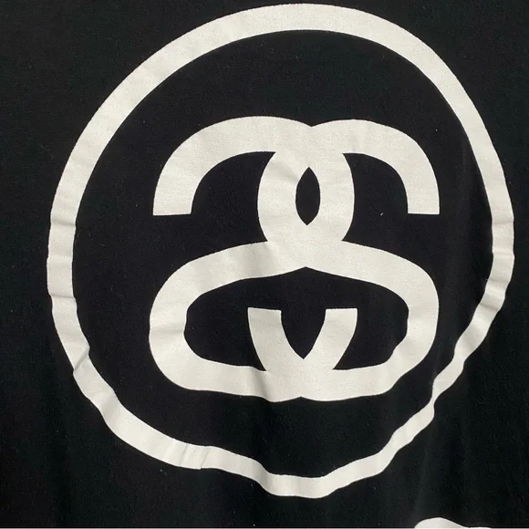 Stussy MVP Sloppy Crewneck Long Sleeve T Shirt Size XS - Picture 2 of 5